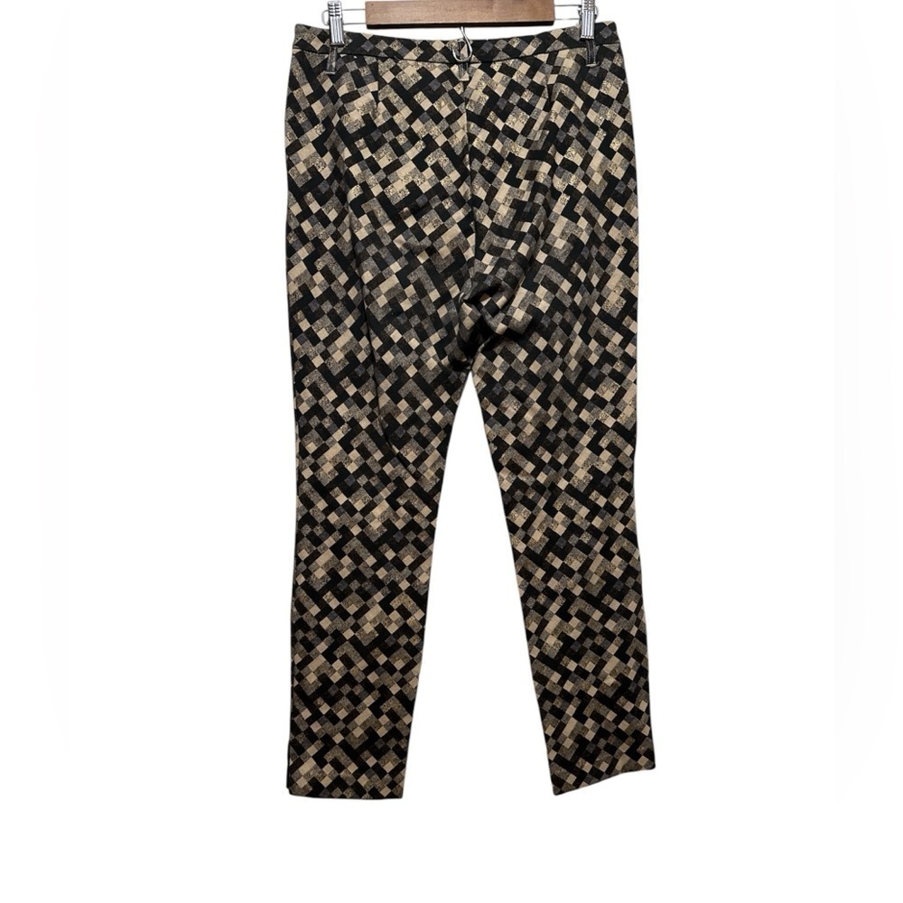 Soft Surroundings Women’s Geometric Square Print Pants Size  Medium